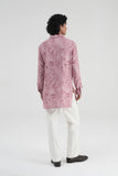 Textured Zipper Kurta
