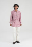 Textured Zipper Kurta