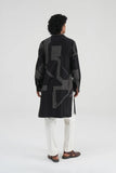 Hand Printed Layered Kurta Set