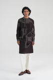 Hand Printed Layered Kurta Set