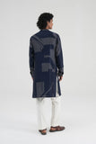 Hand Printed Layered Kurta Set