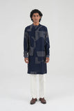 Hand Printed Layered Kurta Set