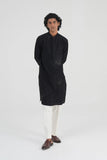 Corded Zari Kurta Set
