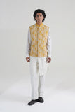 Floral Embroidered Jawahar Jacket