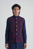 Floral Embroidered Jawahar Jacket