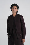 Pintuck Layered Jawahar Jacket