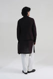 Pintuck Layered Jawahar Jacket