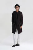 Pintuck Layered Jawahar Jacket