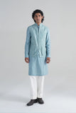 Textured Weave Jawahar Jacket Set