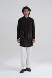 Pintuck Front Open Jawahar Jacket