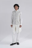 Floral Embroidered Jawahar Jacket