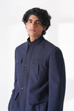 Summer Wool Patch Pocket Jacket