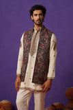 GAGAN BLUE SHORT KURTA SET