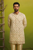 AARSH GOLDEN SHORT KURTA SET