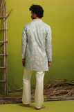 VAYUN SKY BLUE SHORT KURTA SET