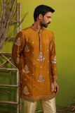NAAZ COPPER SHORT KURTA SET