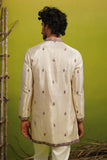 SAFARI IVORY SHORT KURTA SET