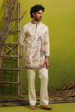 SAFARI IVORY SHORT KURTA SET