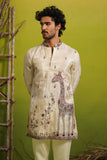 SAFARI IVORY SHORT KURTA SET