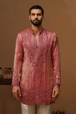 ARYA PINK  V NECK SHORT KURTA SET