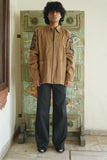 BROWN TATTO JACKET SET