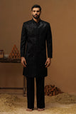 HUMSAFAR BLACK INDO - WESTERN SET