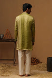 ARYA MEHNDI V NECK SHORT KURTA SET