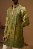 ARYA MEHNDI V NECK SHORT KURTA SET