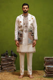 PANDA IVORY KURTA JACKET SET