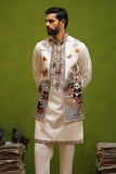 PANDA IVORY KURTA JACKET SET