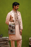 PANDA PINK KURTA JACKET SET