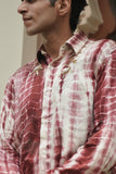 CRIMSON TIE DYE SHIRT