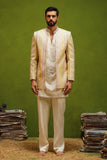 AAFREEN MULTI JODHPURI SET WITH V NECK KURTA