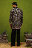 ROOH BLACK SHORT KURTA SET