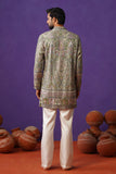 GULMARG GREEN SHORT KURTA SET