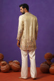 BAGH-E-MAYUR IVORY SHORT KURTA SET