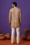 ZAFRAN CHIKU SHORT KURTA SET