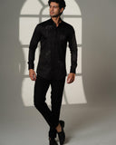 Palm Tree Black Shirt