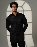 Palm Tree Black Shirt