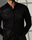 Palm Tree Black Shirt