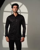 Black Arrow Chest Shirt