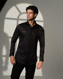 Black Arrow Chest Shirt