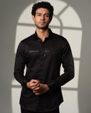 Black Arrow Chest Shirt
