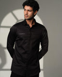 Black Arrow Chest Shirt