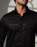 Black Arrow Chest Shirt