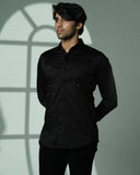 Black Pyramid Polka Shirt