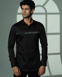 Black Pyramid Chest Shirt