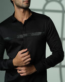 Black Pyramid Chest Shirt
