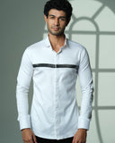 White Pyramid Chest Shirt