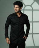 Black Half Arrow Shirt